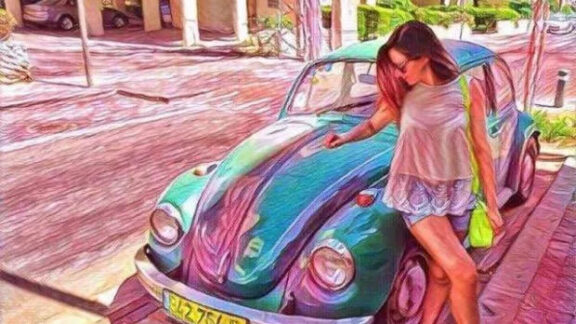 Imagine realizată prin intermediul aplicației Prisma