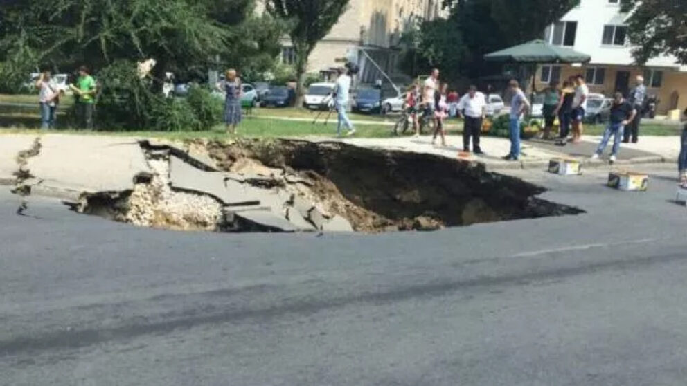 Pământ surpat Chisinau