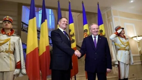 Nicolae Timofti şi Klaus Iohannis