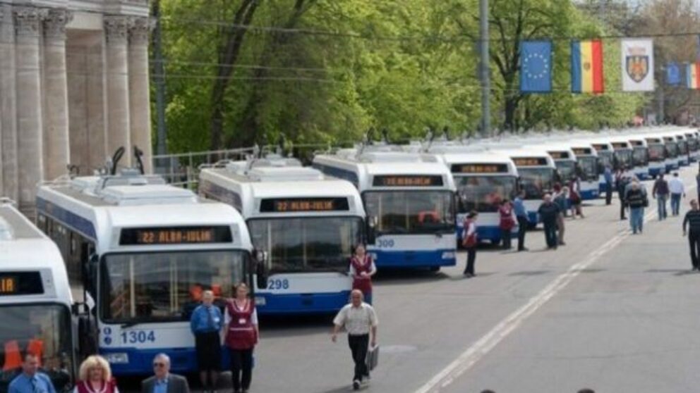 Cele 23 troleibuze din Chisinau