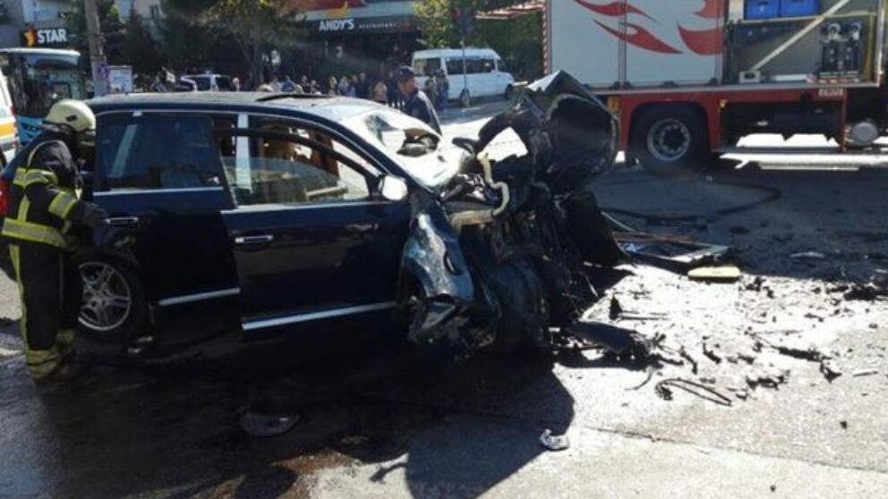Accident Porsche