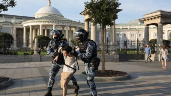 Acțiunile poliției de la Moscova