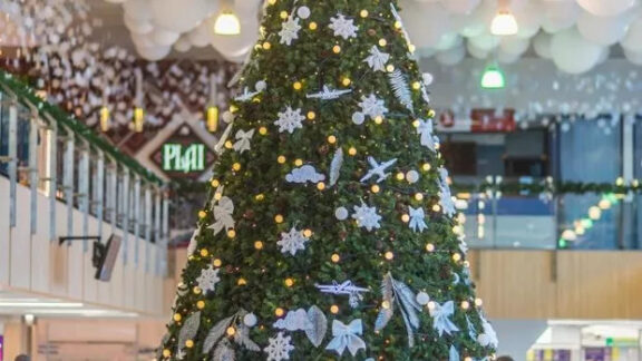 Aeroportul decorat înduioșător