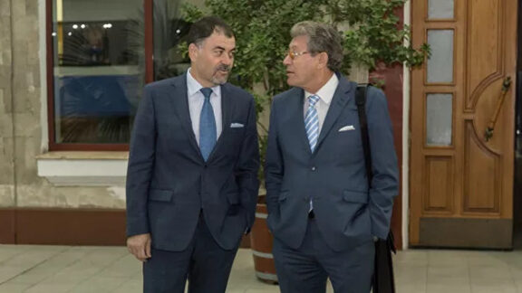 Anatol Șalaru și Mihai Ghimpu