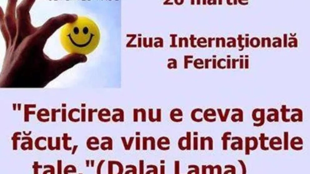 Ziua fericirii