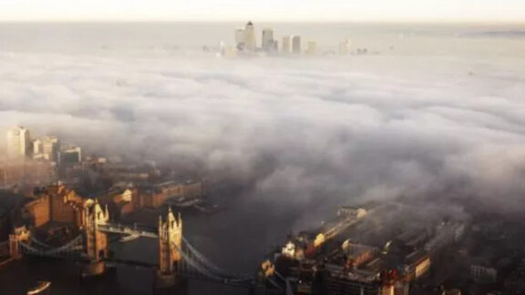 Ceața care afectează Londonezii