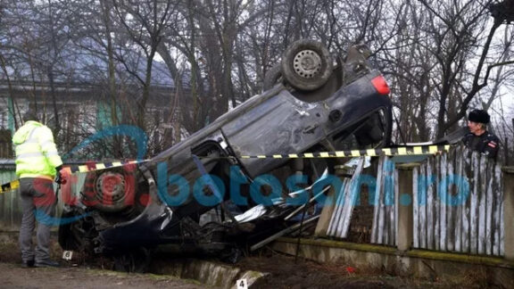 Două persoane rămân internate în urma accidentului din România