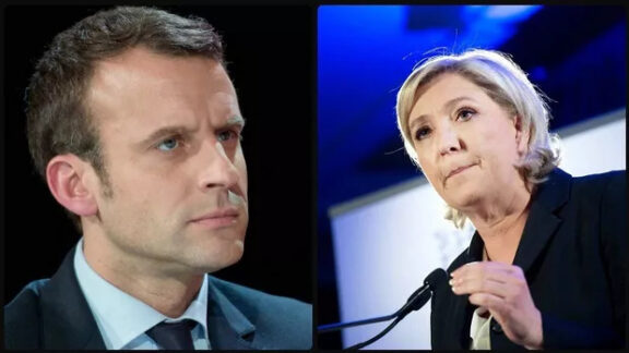 Emmanuel Macron si Marine le Pen