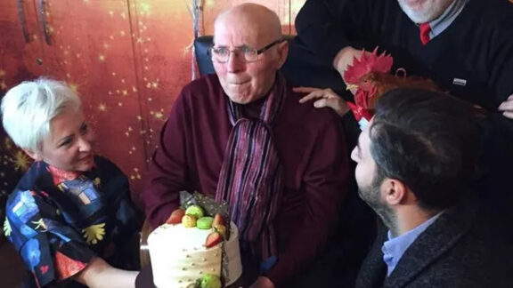 Gheorghe Urschi felicitat de prieteni cu ziua  omagierii