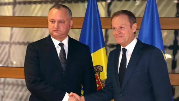 Igor Dodon la Bruxelles