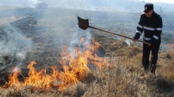 Incendii de vegetație în mai multe raioane ale R.Moldova