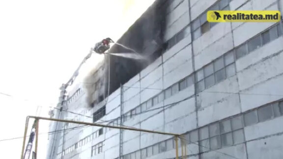 Incendiu imens Ciocana