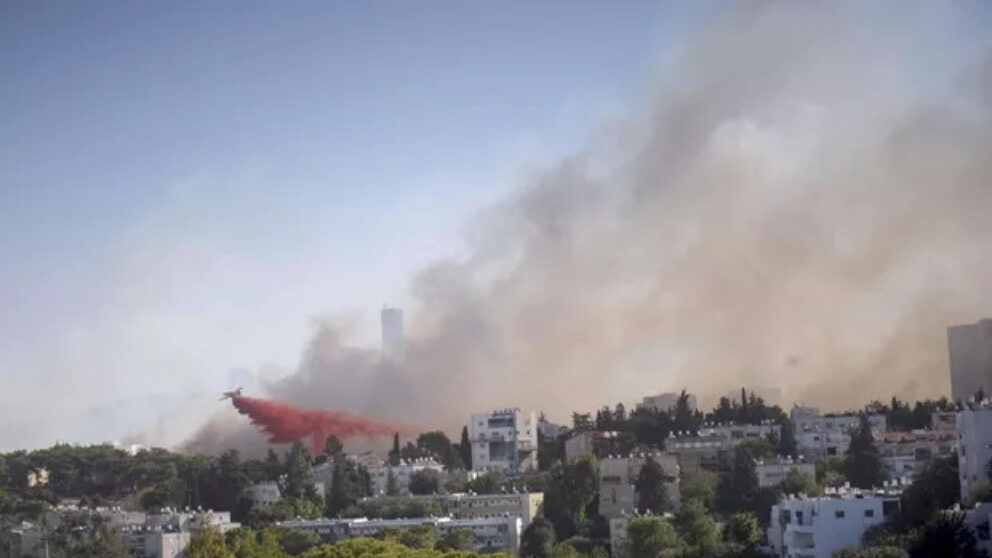 incendiu de proporții mari