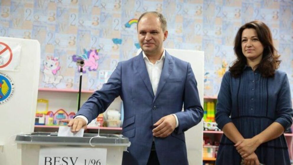 Ion Ceban a votat