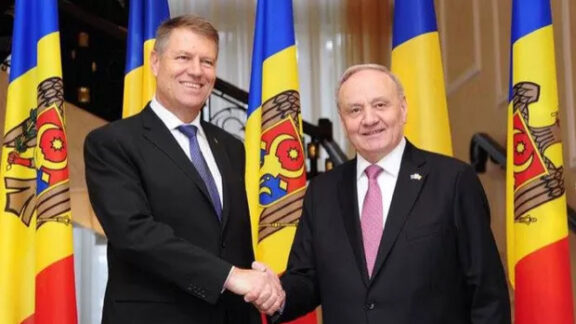 Klaus Iohannis și Nicolae Timofti