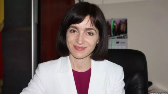 Maia Sandu in actiune