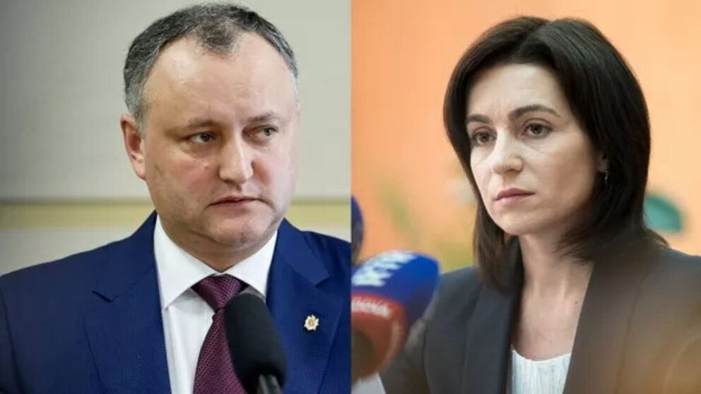 Maia Sandu și Igor Dodon