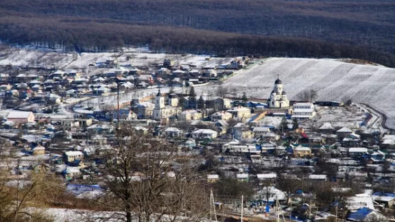 Mănăstirea Căpriana iarna