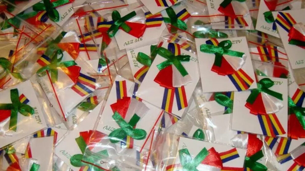 Mărţişor tricolor ODIP