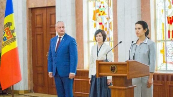 Ministrul justiției Olesea Stamate