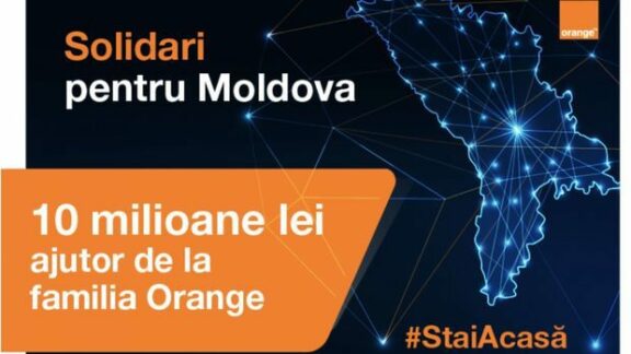 Orange Moldova Donaţie Covid-19