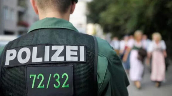 Poliția germană patrulează în seara de Revelion