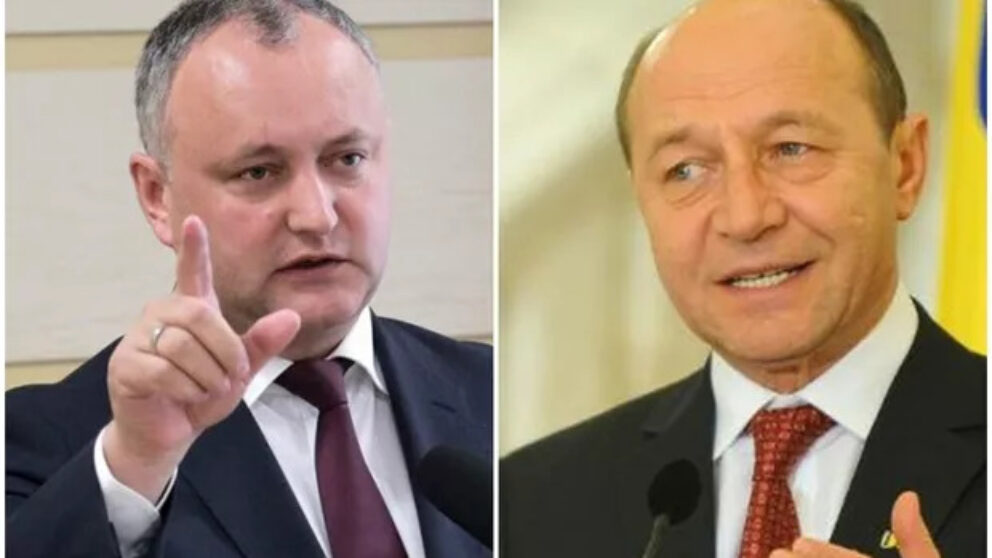 Dodon şi Băsescu
