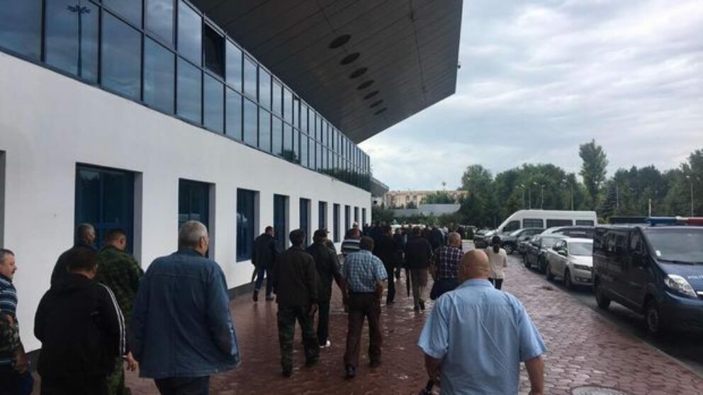 protest rogozin