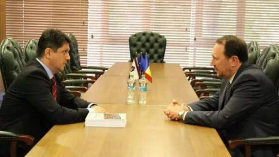 Titus Corlățean în vizită la Curtea Constituțională