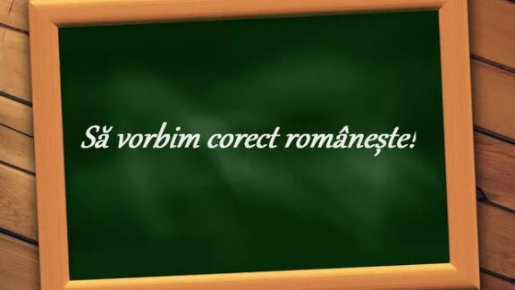 Să vorbim corect
