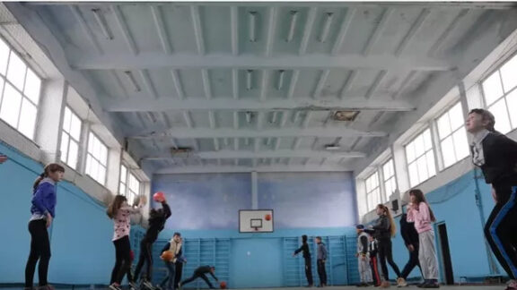 Renovarea sălii de sport în Crihana