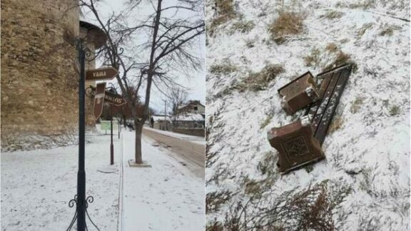 Faleza soroca vandalizata cetate