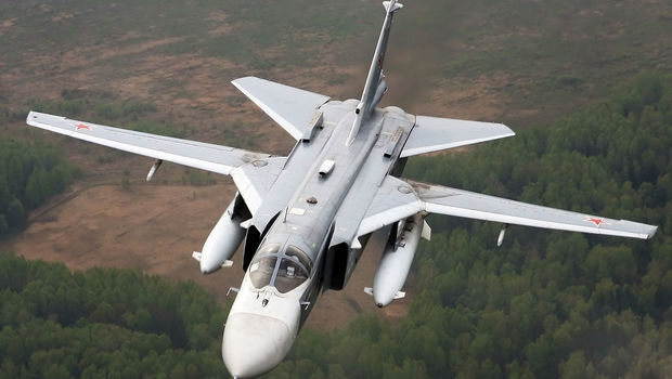 avion rusesc de vânătoare prăbușit