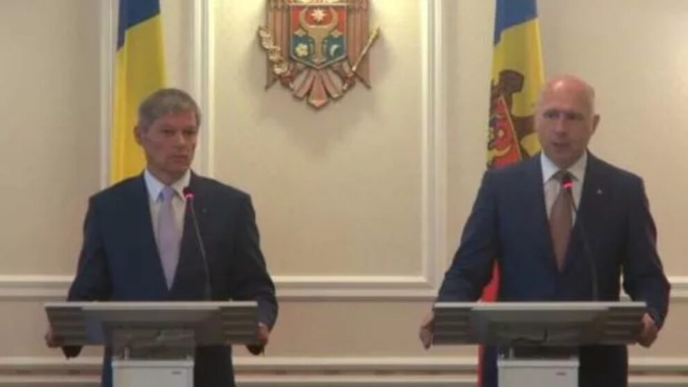 Dacian Cioloș și Pavel Filip