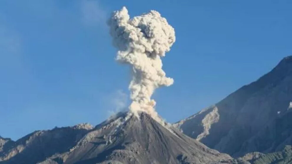 Erupție Vulcan