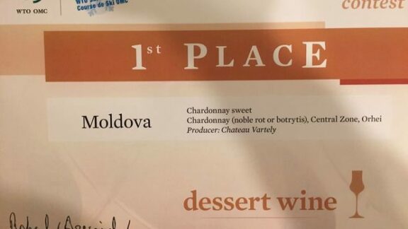 Chardonnay Sweet din zona centrală a Orheiului