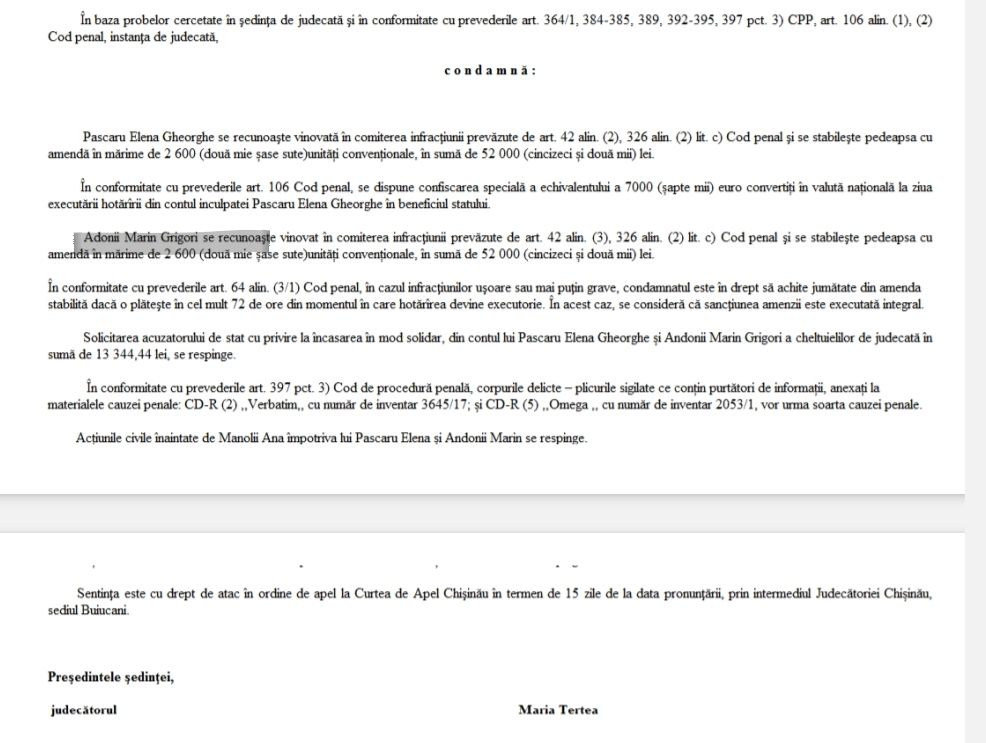 VIDEO/DOC// Activist PAS, cu dosar penal pentru trafic de influență. Marin Andoni, condamnat pentru că a dorit să influențeze decizia unor judecători 3 VIDEO/DOC// Activist PAS, cu dosar penal pentru trafic de influență. Marin Andoni, condamnat pentru că a dorit să influențeze decizia unor judecători